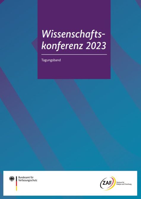 Cover des Tagungsbandes der ZAF-Wissenschaftskonferenz 2024